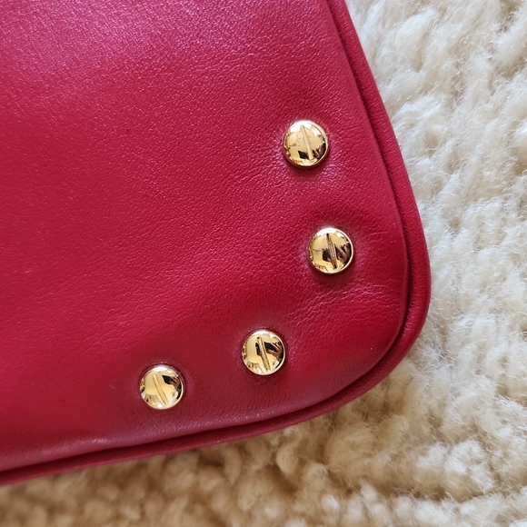 NWT Tory Burch Raspberry Hailey Wristlet Wallet 💖 - Picture 14 of 16
